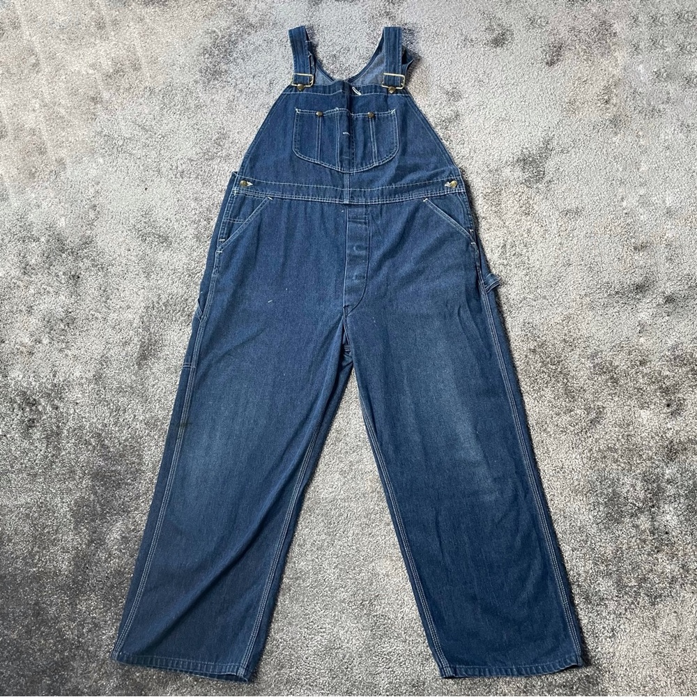 Sears Roebucks Vintage Men's Overalls Sz 42x30 Made In USA